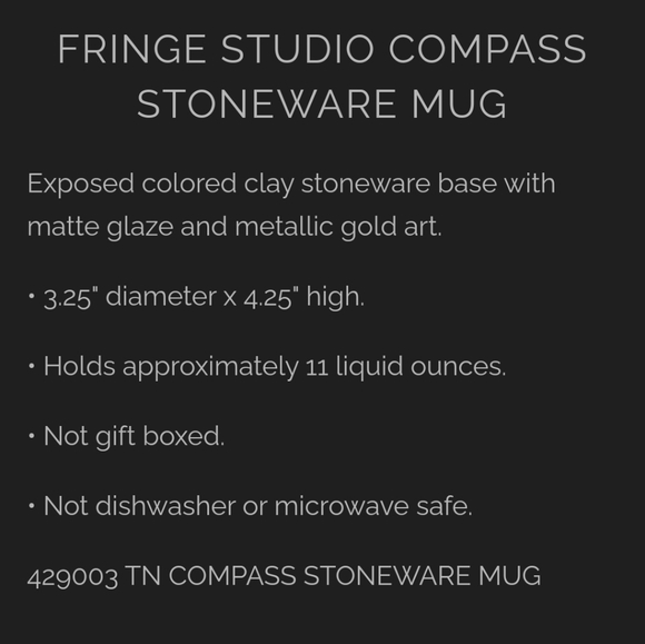 Find Your True North Compass Mug - Picture 4 of 4